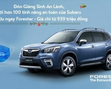 Subaru đón Giáng Sinh An Lành Với Những Chuyến Hành Trình An Toàn Hơn